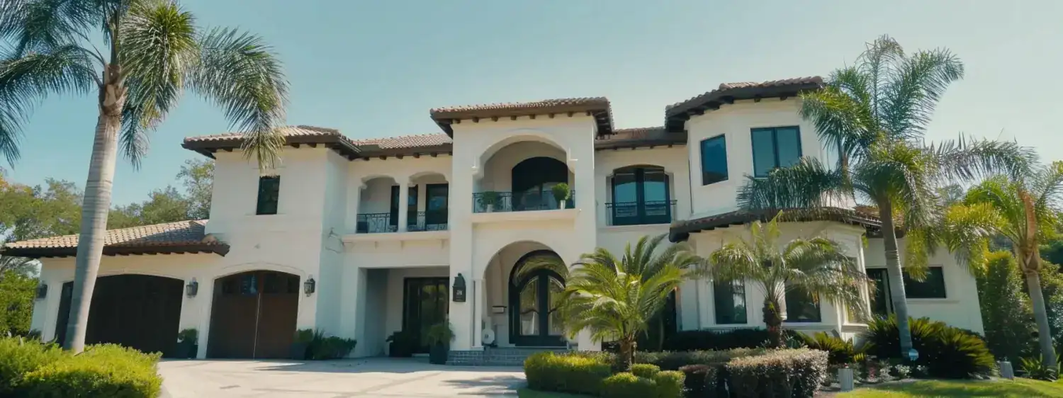 Siesta Key exterior repaint with coastal palette