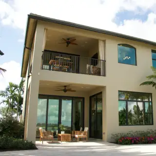 Concrete coating Sarasota - Elevated lanai with slip-resistant finish